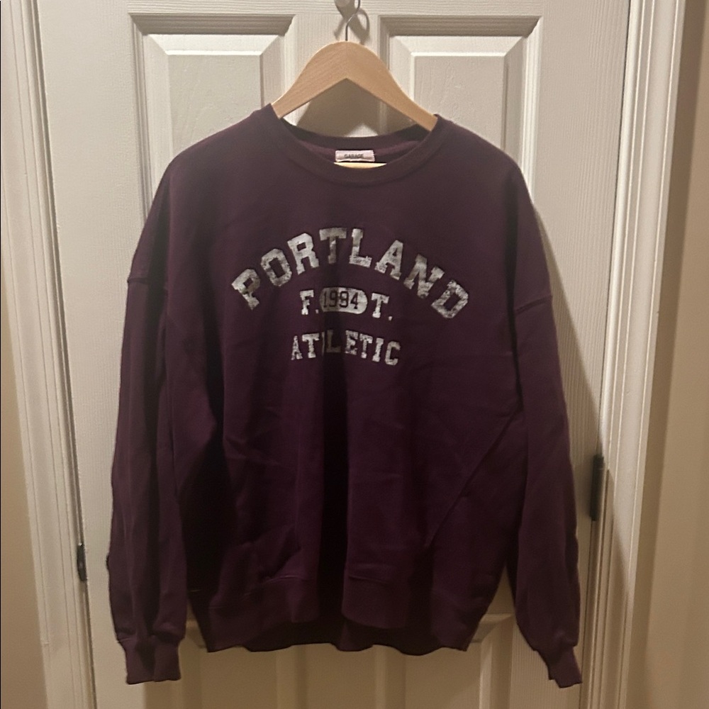 Garage Purple Portland Athletic Sweatshirt